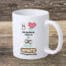 Taza para regalar por amor infinito. Doña Col. Complementos